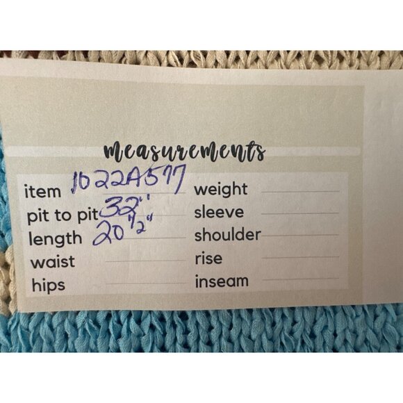 2/$30 ZARA Medium Striped Sleeveless Knit Top Brown/Beige/Blue - Picture 12 of 14